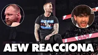 AEW REACCIONA al REGRESO de CM PUNK