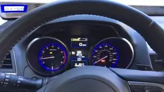 Demo of Subaru Eyesight's Collision Prevention