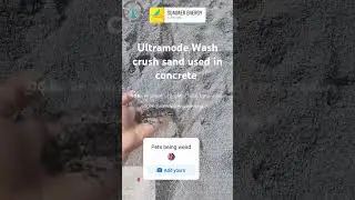 civil kida #ultramode wash crush sand #conctre#constuction #vastu@RealCivilEngineerGaming