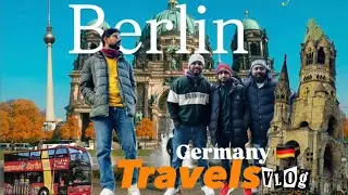Phone එකත් නැති කරගෙන ගිය German-Berlin tour එක / Berlin Travel vlog 1 