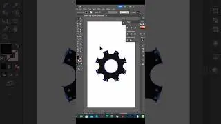 How to Create 3D Setting icon in Illustrator #illustrator #creative #graphicdesign