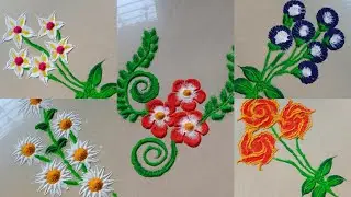 एकाच विडिओ मध्ये शिका 5 फुलांची रांगोळी #viral#viralvideo#views#video#rangoli#india#youtubevideo#art
