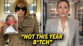 Blake Lively SHOCKED as Anna Wintour Bars Her from 2025 Met Gala!
