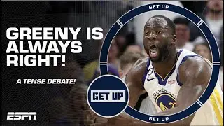 😂 Greeny announces he&rsquo;s ALWAYS RIGHT when talking Draymond Green suspension 😂 | Get Up