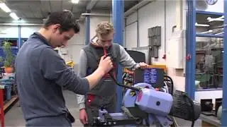 Impressie open huis Vechtdal college Ommen 2013.