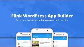 Flink WordPress App Builder