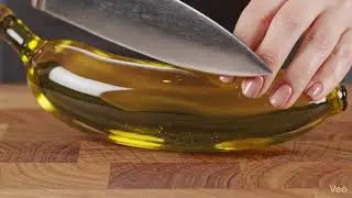 ASMR Banana cutting