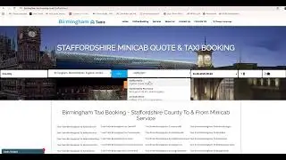 Birmingham Airport to Staffordshire Taxi | Stoke, Stafford, Lichfield Transfers