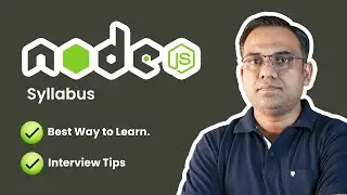 Complete Node.js Syllabus & Roadmap 2025 — Learn Backend Step by Step!