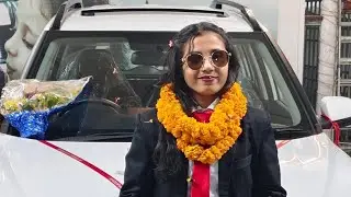 Miss neh kumari parchase new car from Bihar 
