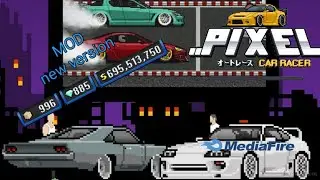 Game pixel car racer mod new version (mod game)