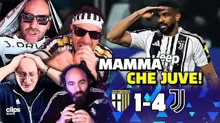 PARMA - JUVENTUS 1-4 | MA COME GIOCA LA JUVE?? IL LUCIANESIMO CONQUISTA I CUORI DEI BIANCONERI!