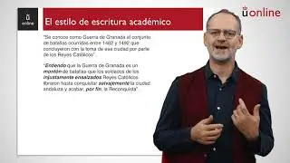 El estilo de escritura académico