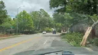 Tulsa 100mph storm June 18, 2023 aftermath