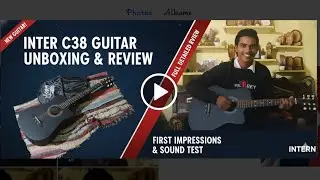 Guitar Review Time 😊| Intern c38 |Aaditya jeengar | Vinayak jeengar 