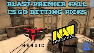 Heroic vs. Navi Prediction - Blast Premier Fall Groups - CS:GO Betting Picks