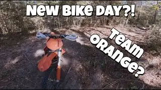 Sam Houston Trails - New bike day?! - KTM 300 XC-W
