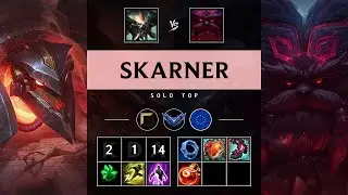 Skarner Top vs Ornn - EUW Diamond Patch 25.12