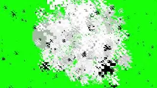 explosi&oacute;n de Minecraft efecto pantalla verde