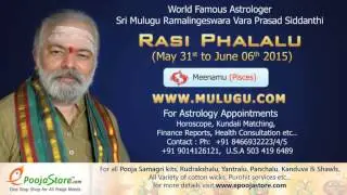 Meena Rasi (Pisces Horoscope)- May 31st - June 6th 2015