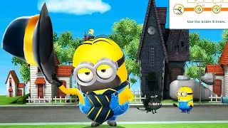 Dad Minion with Upgraded Costume and Minion Glider Props in Lvl 346 !