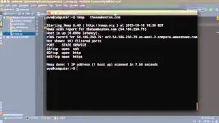 Python Website Scanner Tutorial   4   Nmap Port Scan