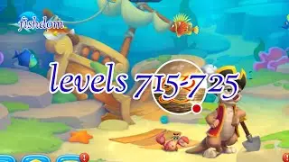 Betta Aquatica is playing Fishdom levels 715 - 725