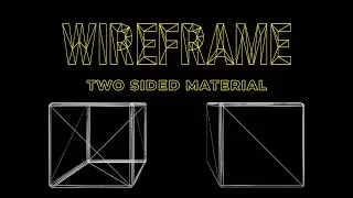 Elias Wick - Wireframe Disable Two Sided Material