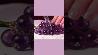 JEWEL FRUITS 🍒 #fyp #shorts #viral #asmr #aiasmr #surreal #satisfying #cuttingasmr #oddlysatisfying