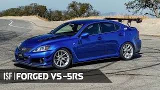 Lexus ISF on Apex VS-5RS Forged Wheels