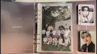 unboxing ♡ seventeen dicon photocard 101: custom book