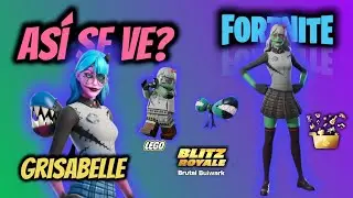 🎃 As&iacute; luce la skin GRISABELLE | ✨Fortnite Gameplay 🎮💥 | Tienda 👻 | C2S8