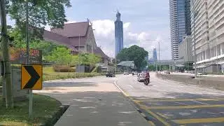 KL Sentral to Perdana Botanical Garden on foot