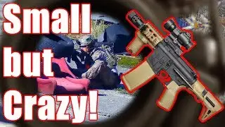 Airsoft Gameplay | Small but Crazy! SA-E10 PDW GATE ASTER