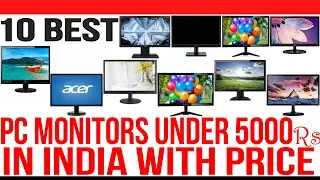 Top 10 Best Computer Monitors Under 5000 in India with Price | Best Low Budget PC Monitor | 2020