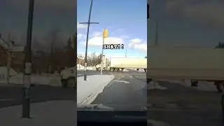 Holy SH$T!!! #crash #brampton #automobile #truckdriver