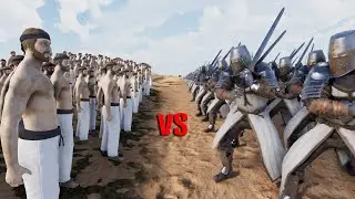 100 KICKBOXING VS 256,000 HEAVY KNIGHTS - Ultimate Epic Battle Simulator 2