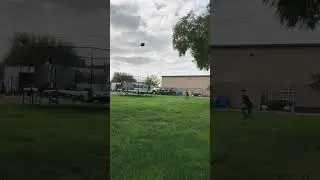 ￼ Playing catch with my nephew. #chilldad
