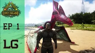 A New Adventure Begins On The Lost Island - Let's Play Ark Lost Island Ep 1