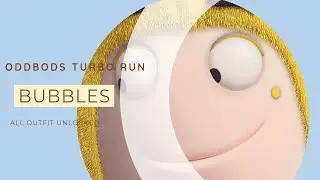 Oddbods Turbo Run: Bubbles Unlimited Gold, Full Upgrade, All Outfit Unlocked.