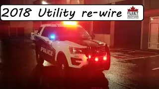 2018 Ford Utility repair and re-wire | Fleet Services Installation