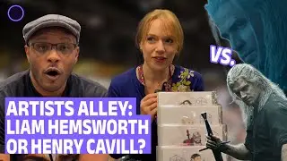 Artists Alley on best Geralt of Rivia, Liam Hemsworth or Henry Cavill? | MCM 2024 | Kit Buss & MORE!