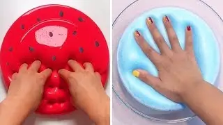 V&iacute;deo Satisfactorio de Slimes Avril 2020 | Nuevo Slime Videos ASMR - Satisfying MEGA Crunchy Slime