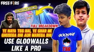 TSG ARMY DOMINATION AT ITS BEST | HOW TO USE GLOO WALLS IN FF ESPORTS | ANALYSIS OF TWO SIDE GAMERS