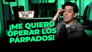 Miguel Ángel se quiere quitar el exceso de párpados.
