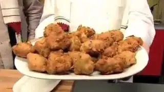 RECETA DE TORTAS DE GARBANZOS Y GAMBAS - COCINA ANDALUSI