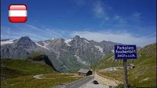 Auf der Gro&szlig;glockner Hochalpenstra&szlig;e hoch zum Fuschert&ouml;rl