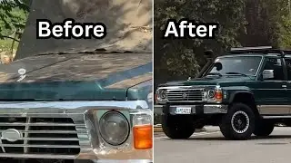 Restoring a Neglected JDM SUV | Nissan Patrol Restoration