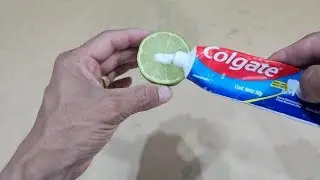 SÓ colocar CREME DENTAL no LIMÃO e nunca mais tive esse problema