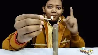 Candle and match stick se crazy science tricks
